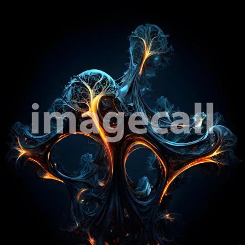 Abstract and surreal colorful and vivid (2576)