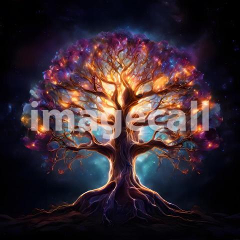 Abstract and surreal colorful and vivid (2579)