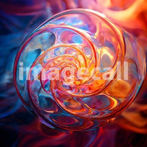 Abstract and surreal colorful and vivid (2580)