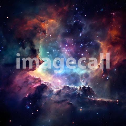 Abstract and surreal colorful and vivid (2581)