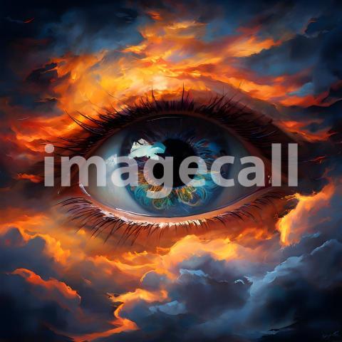 Abstract and surreal colorful and vivid (2594)