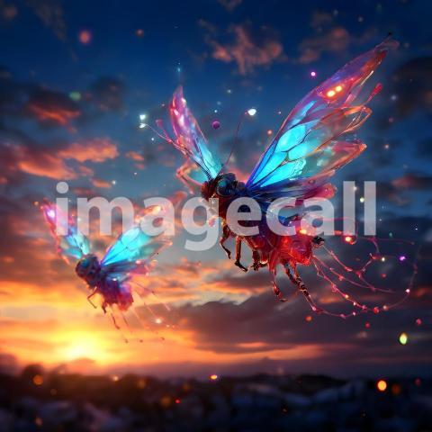 Abstract and surreal colorful and vivid (2597)