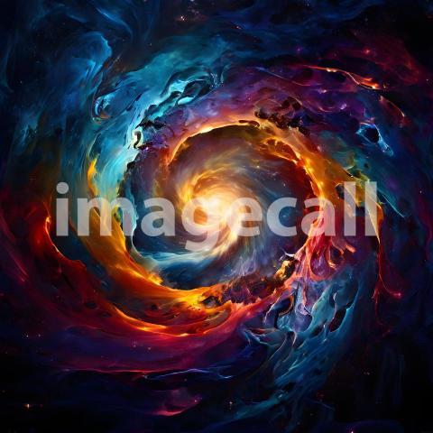 Abstract and surreal colorful and vivid (2603)