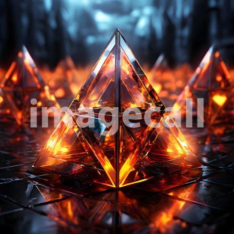 Abstract and surreal colorful and vivid (2607)