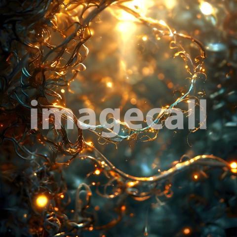 Abstract and surreal colorful and vivid (2617)