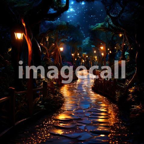 Abstract and surreal colorful and vivid (2623)