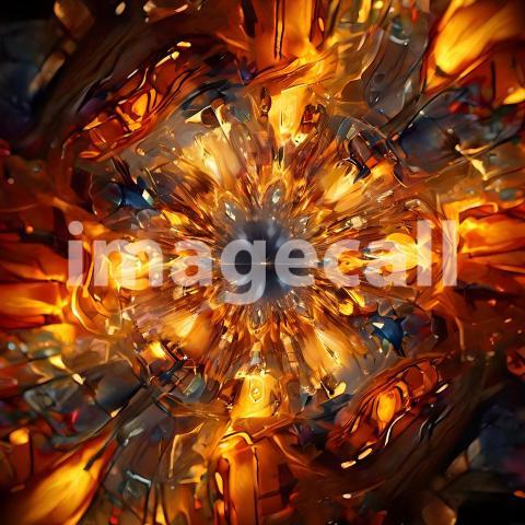 Abstract and surreal colorful and vivid (2624)