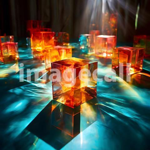 Abstract and surreal colorful and vivid (2627)