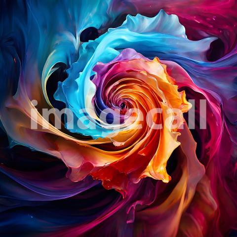 Abstract and surreal colorful and vivid (2631)