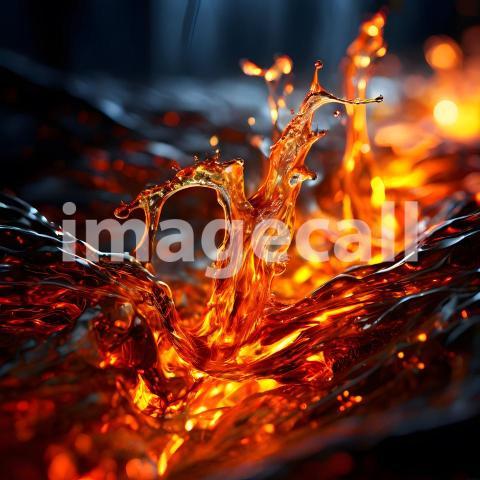 Abstract and surreal colorful and vivid (2633)