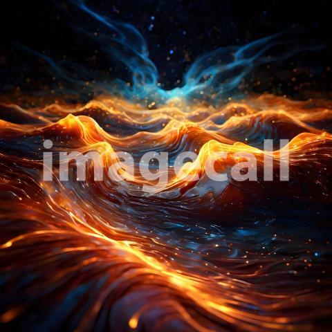 Abstract and surreal colorful and vivid (2634)