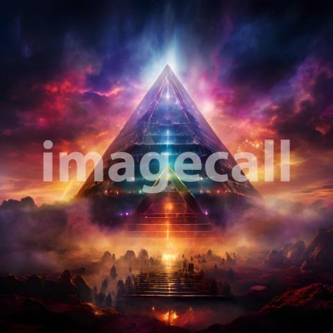 Abstract and surreal colorful and vivid (2640)