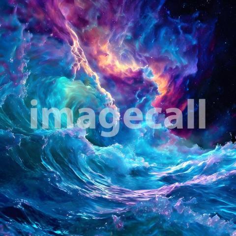 Abstract and surreal colorful and vivid (2641)