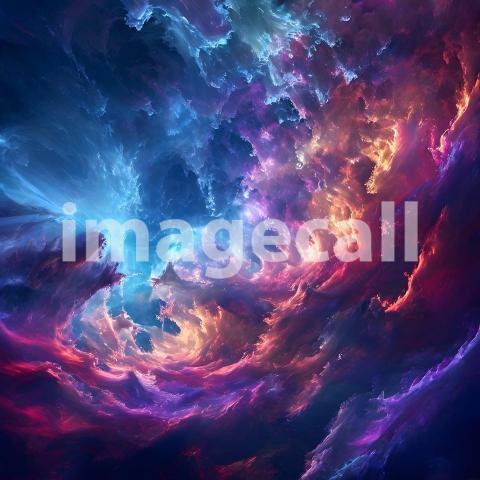 Abstract and surreal colorful and vivid (2643)