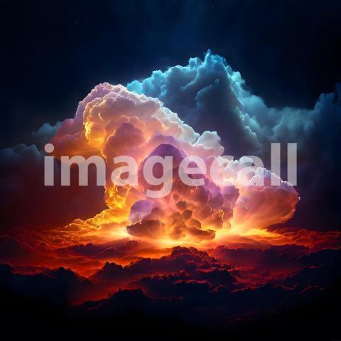 Abstract and surreal colorful and vivid (2647)