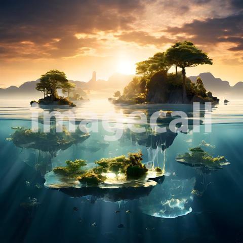 Abstract and surreal colorful and vivid (2659)