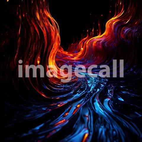Abstract and surreal colorful and vivid (2661)