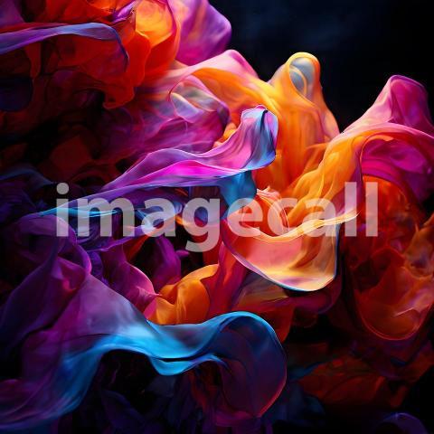 Abstract and surreal colorful and vivid (2663)