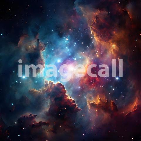 Abstract and surreal colorful and vivid (2666)