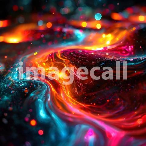 Abstract and surreal colorful and vivid (2671)