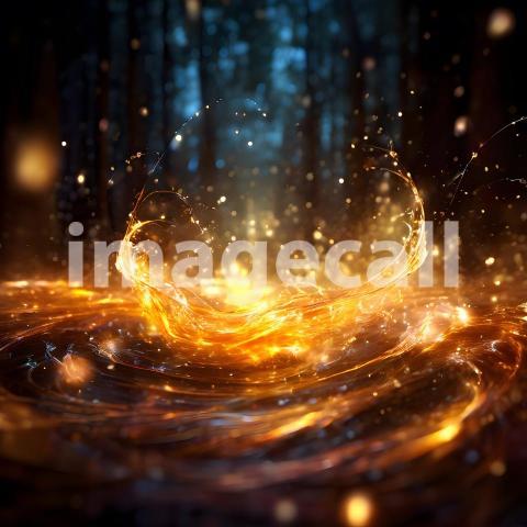 Abstract and surreal colorful and vivid (2672)