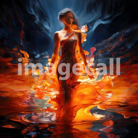 Abstract and surreal colorful and vivid (2674)