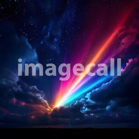 Abstract and surreal colorful and vivid (2675)