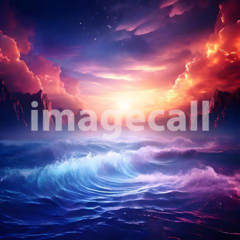 Abstract and surreal colorful and vivid (2683)