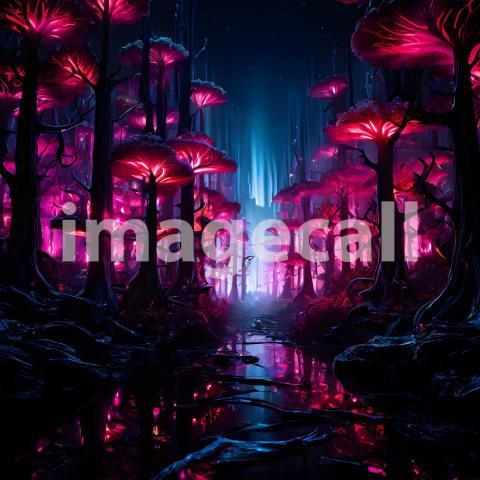 Abstract and surreal colorful and vivid (2685)