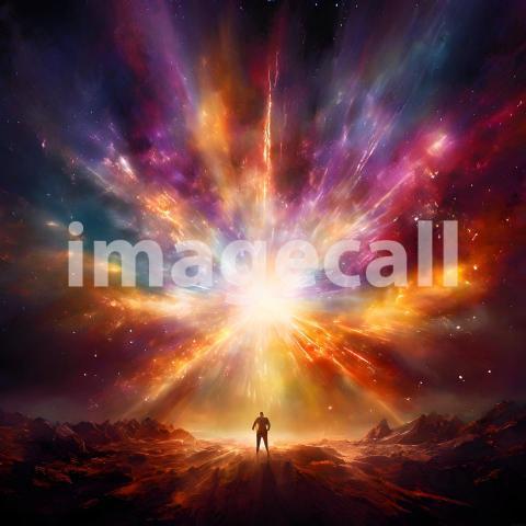 Abstract and surreal colorful and vivid (2695)