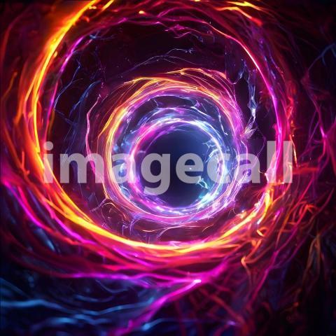 Abstract and surreal colorful and vivid (2697)