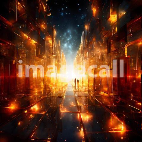 Abstract and surreal colorful and vivid (2709)