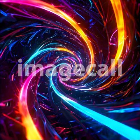 Abstract and surreal colorful and vivid (2721)