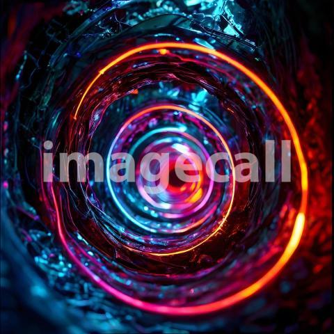 Abstract and surreal colorful and vivid (2729)