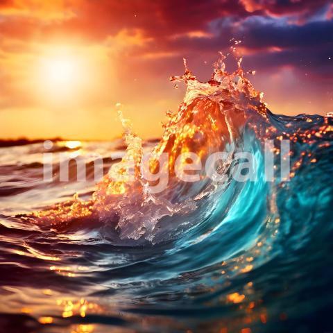 Abstract and surreal colorful and vivid (2735)