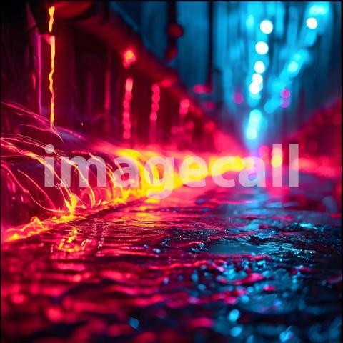 Abstract and surreal colorful and vivid (2741)