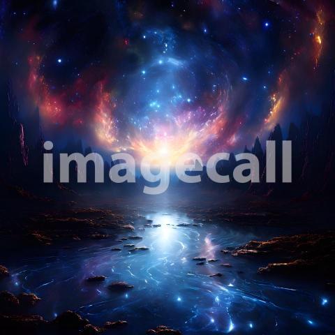 Abstract and surreal colorful and vivid (2746)