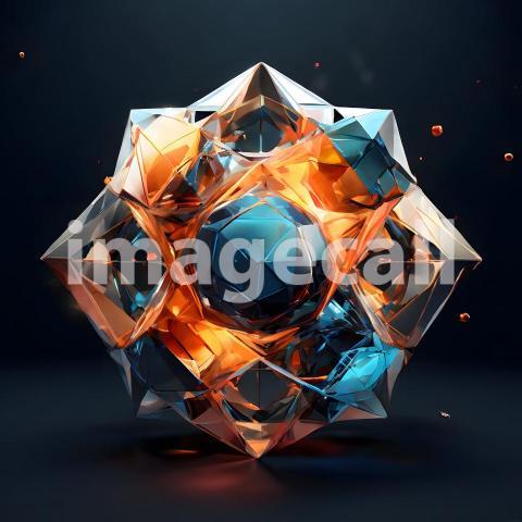 Abstract and surreal colorful and vivid (2751)