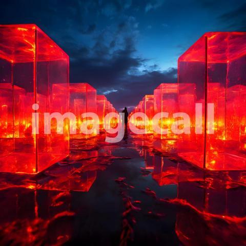 Abstract and surreal colorful and vivid (2338)