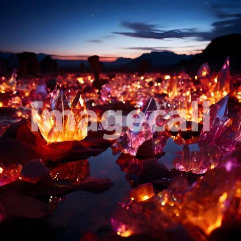 Abstract and surreal colorful and vivid (2348)