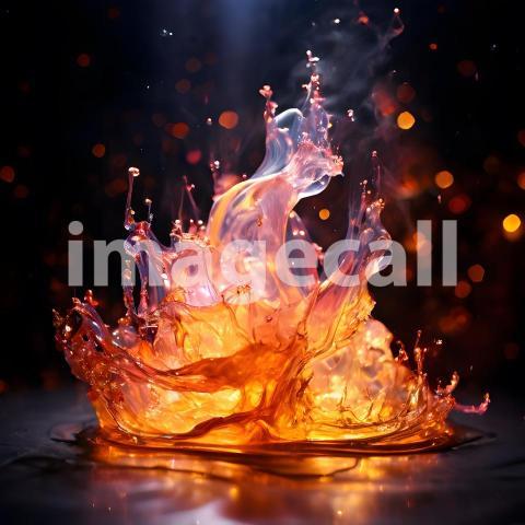 Abstract and surreal colorful and vivid (2357)