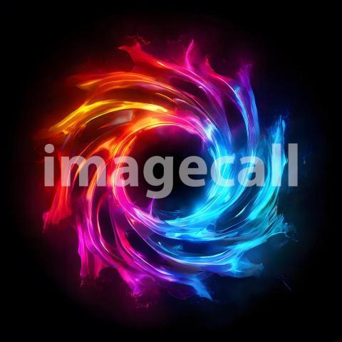 Abstract and surreal colorful and vivid (2360)