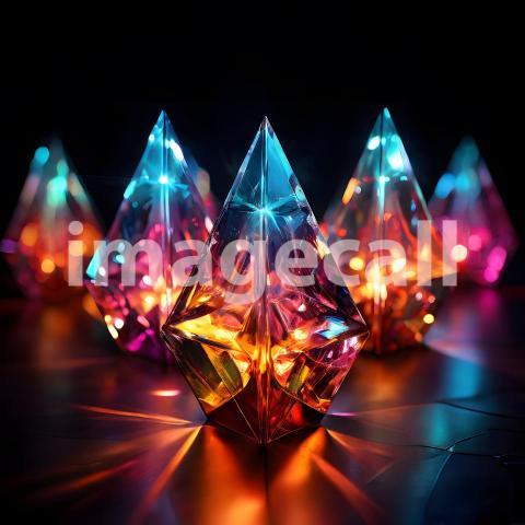 Abstract and surreal colorful and vivid (2363)