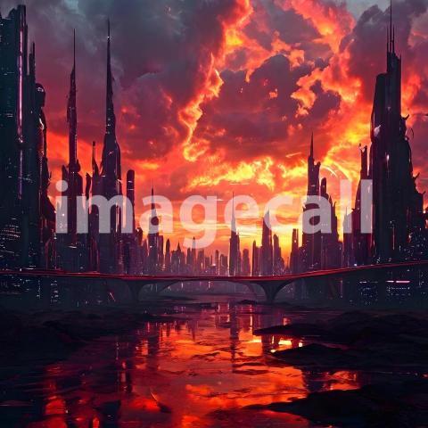 Abstract and surreal colorful and vivid (2366)