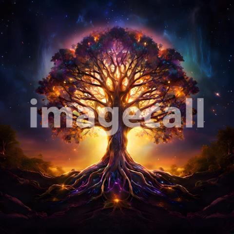 Abstract and surreal colorful and vivid (2371)