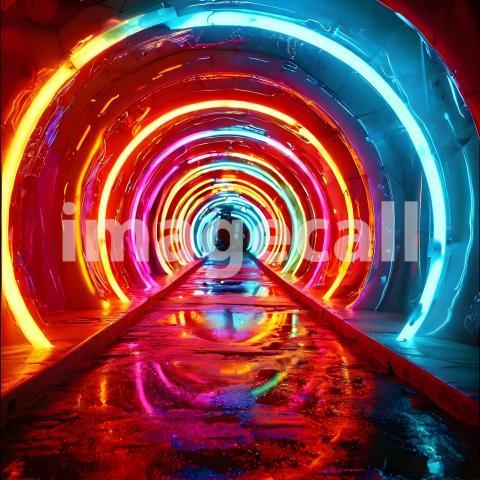 Abstract and surreal colorful and vivid (2381)