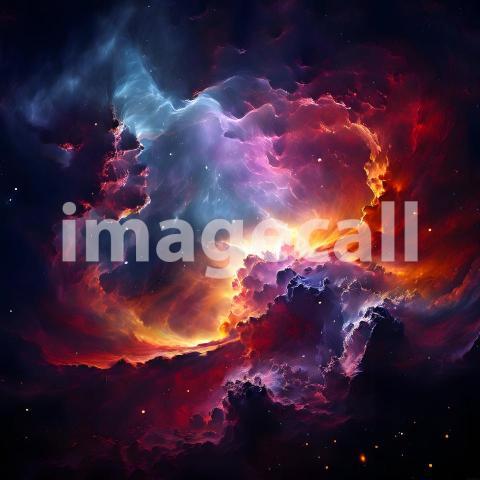 Abstract and surreal colorful and vivid (2383)