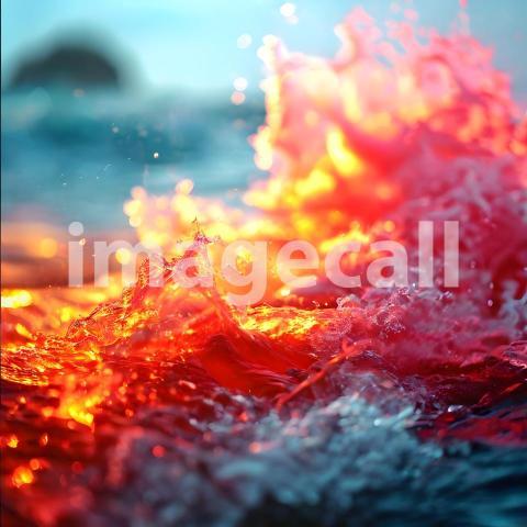 Abstract and surreal colorful and vivid (2384)