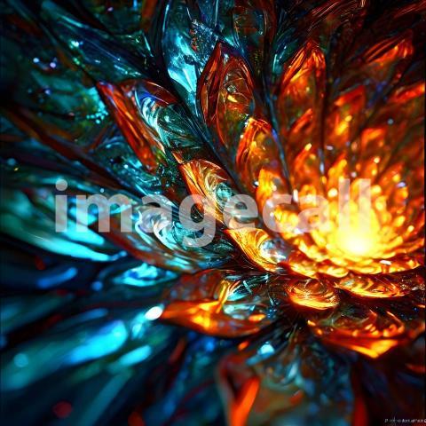 Abstract and surreal colorful and vivid (2395)