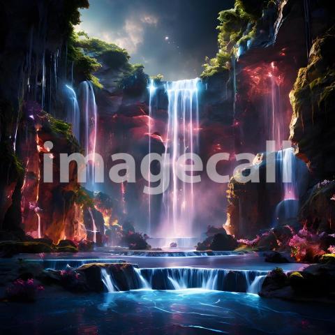 Abstract and surreal colorful and vivid (2398)